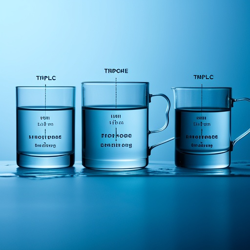 Water's triple point illustration