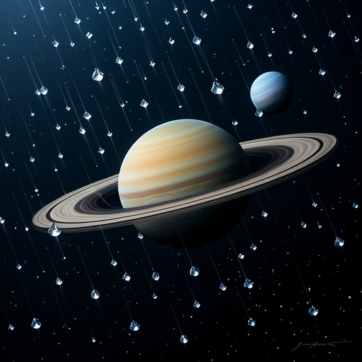 Diamond Rain Illustration