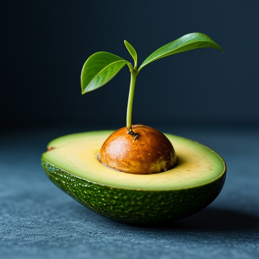 Avocado and cherry seeds