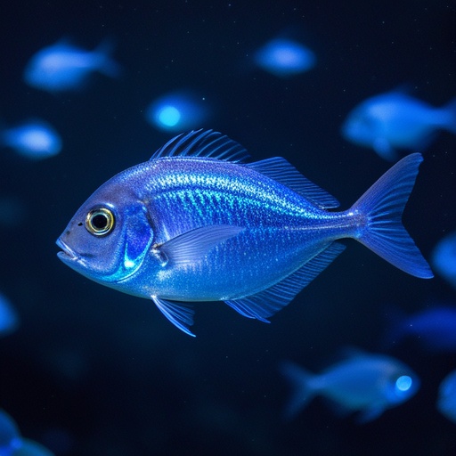 Deep - sea fish with bioluminescence in general