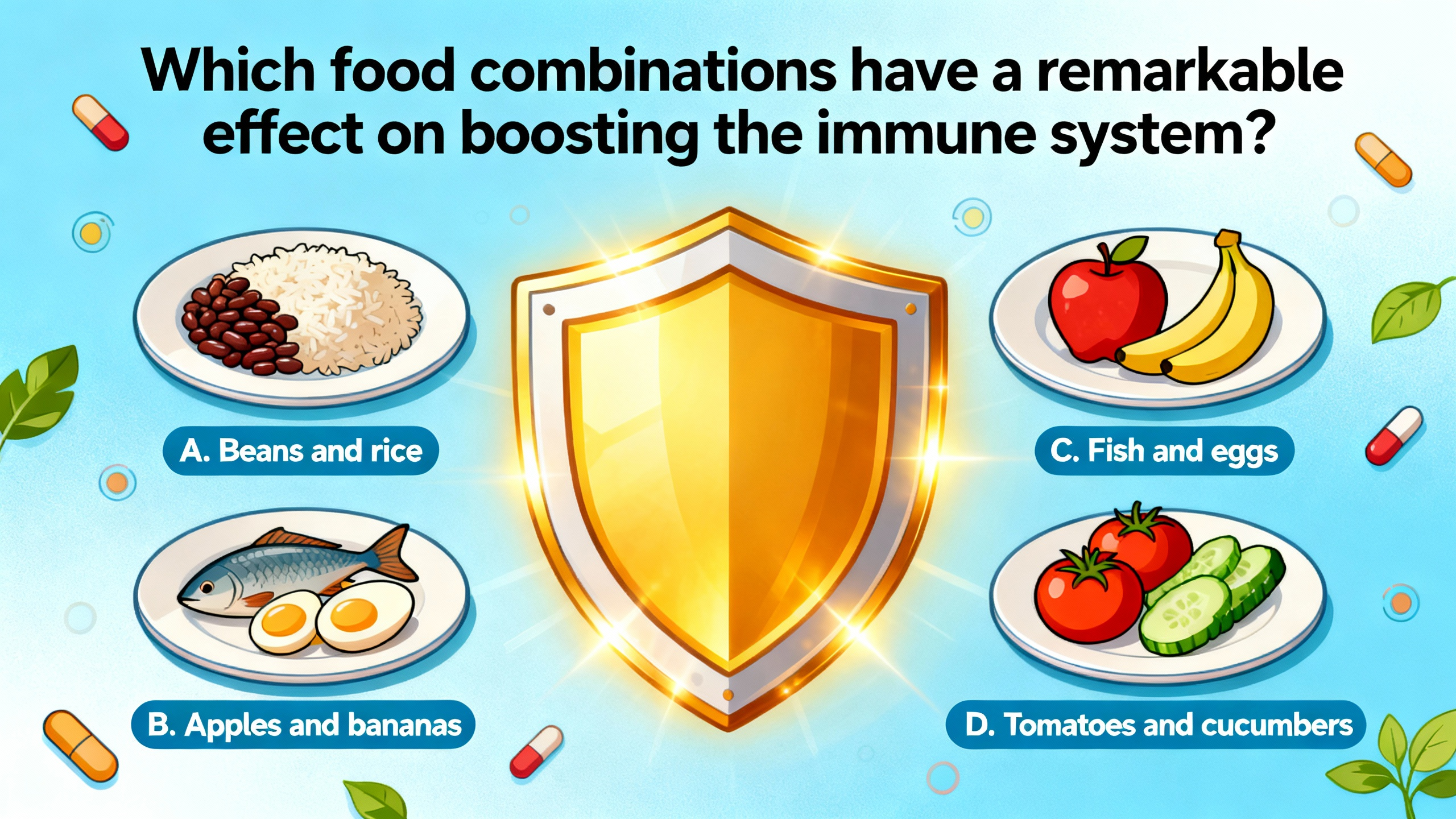Which food combinations have a remarkable effect on boosting the immune system? - Preview image