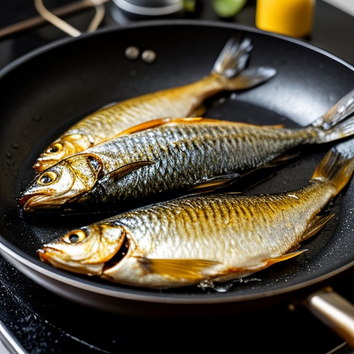 Cooking the fish soup